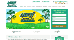 Desktop Screenshot of mrwlawns.com